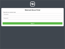 Tablet Screenshot of portal.watermark.org